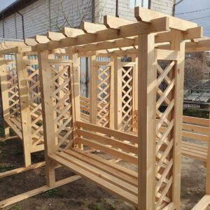 Jardiniera cu banca cod 1